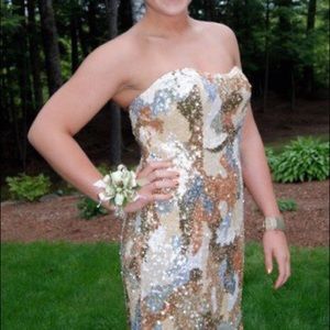 Sequen Prom Dress